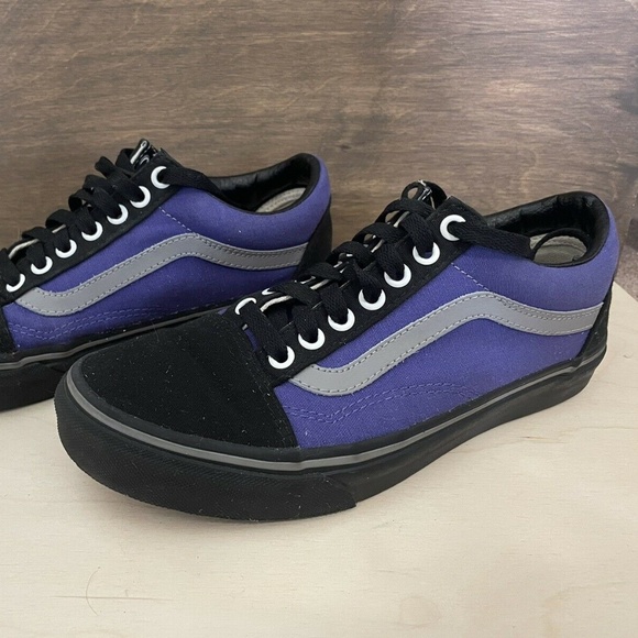 Vans Shoes - Vans Old Skool Purple Grey & Black 36 DX Anaheim Unisex. Men's 7. Women’s 8.5